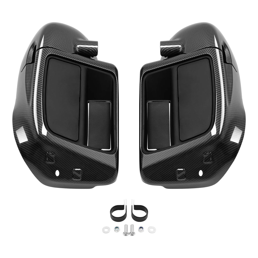 Carbon Fiber Lower Vented Fairing Glove Box for Harley Touring Road King (2014–2023)