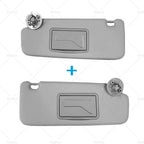 Pair Sun Visor for Holden Barina TM (2011–2018) Grey