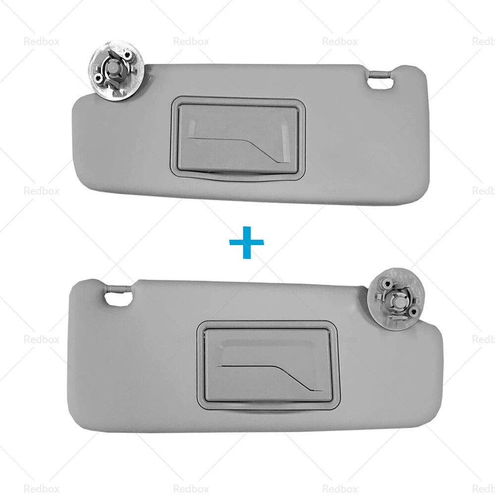 Pair Sun Visor for Holden Barina TM (2011–2018) Grey