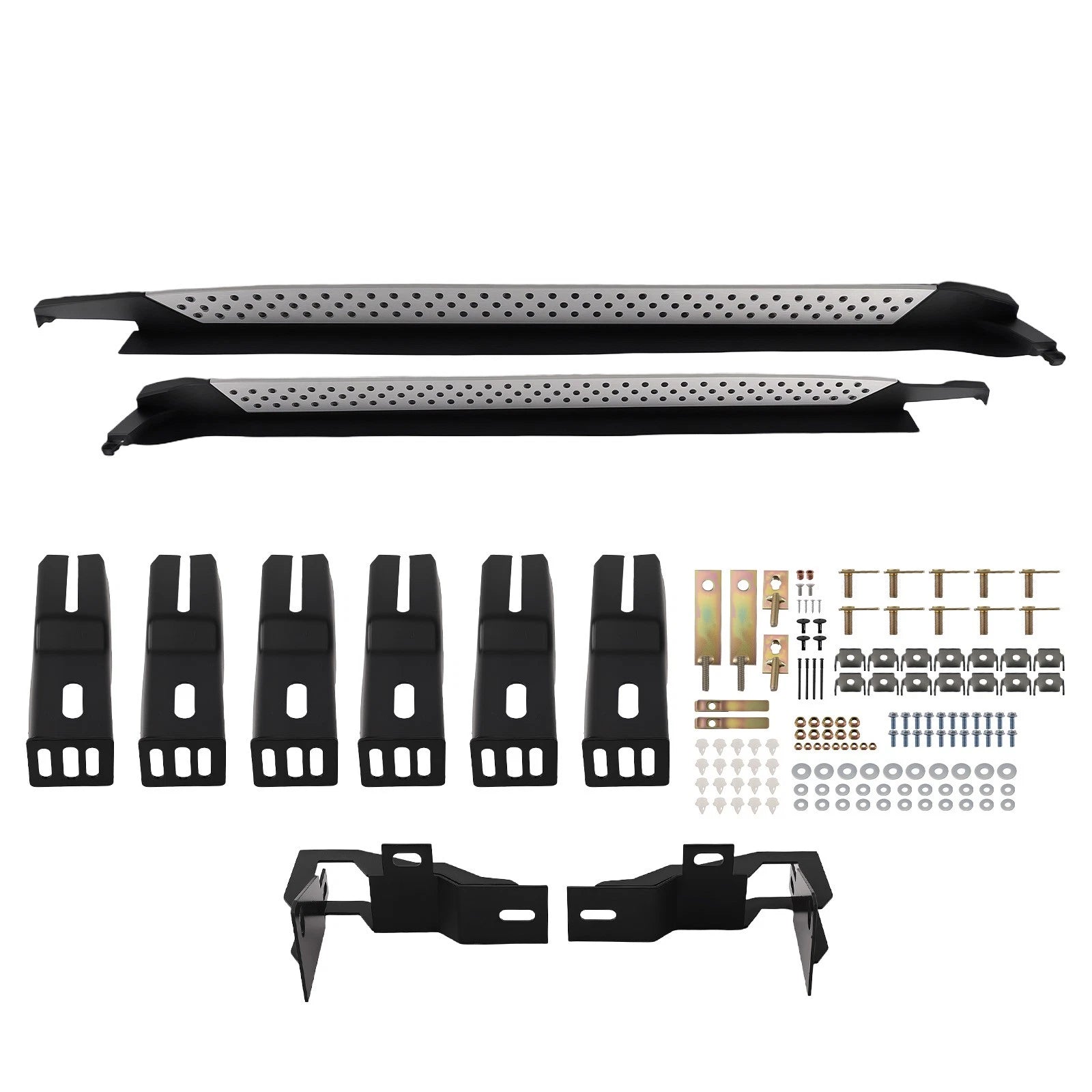 Set of 2 Anti-Slip Nerf Bars for BMW X3 (2010-2017)