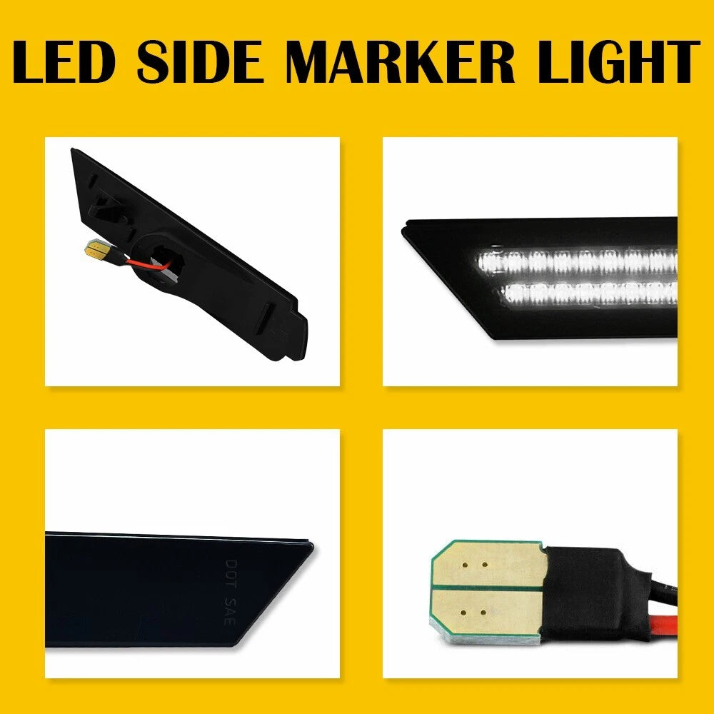 LED Front Fender Side Marker Light for Chevy Camaro (2010-2015)