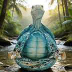 Plastic Sea Turtle Decoration for Garden Outdoor Zen Space
