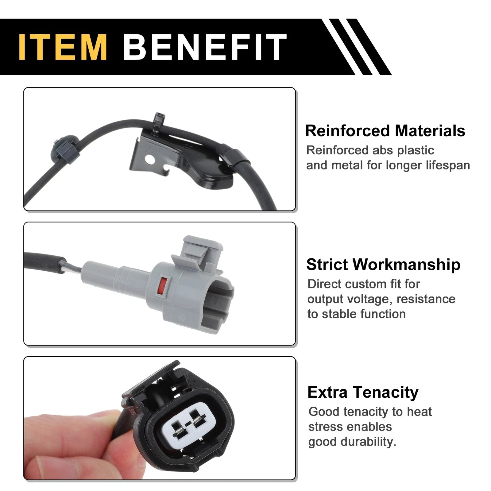 ABS Wheel Speed Sensor No. 8951660070 for Toyota FJ Cruiser (2007–2010)