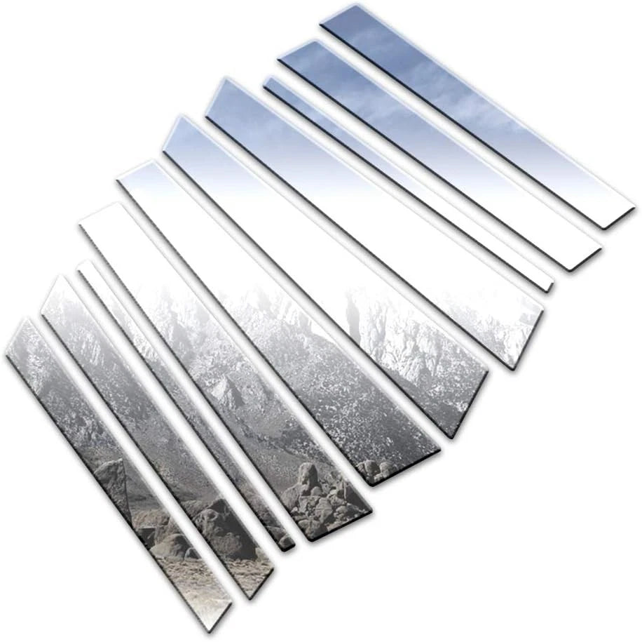 Luxury FX Chrome Pillar Post Trim Set for 2006–2012 Mercedes R Class