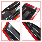 3D Wavy M Style Window Visor Sun Rain Guards for Toyota Camry (2012–2017)