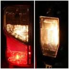Left Side Taillight for Nissan Titan XD (2016–2023) OE Style Chrome Housing Red Lens