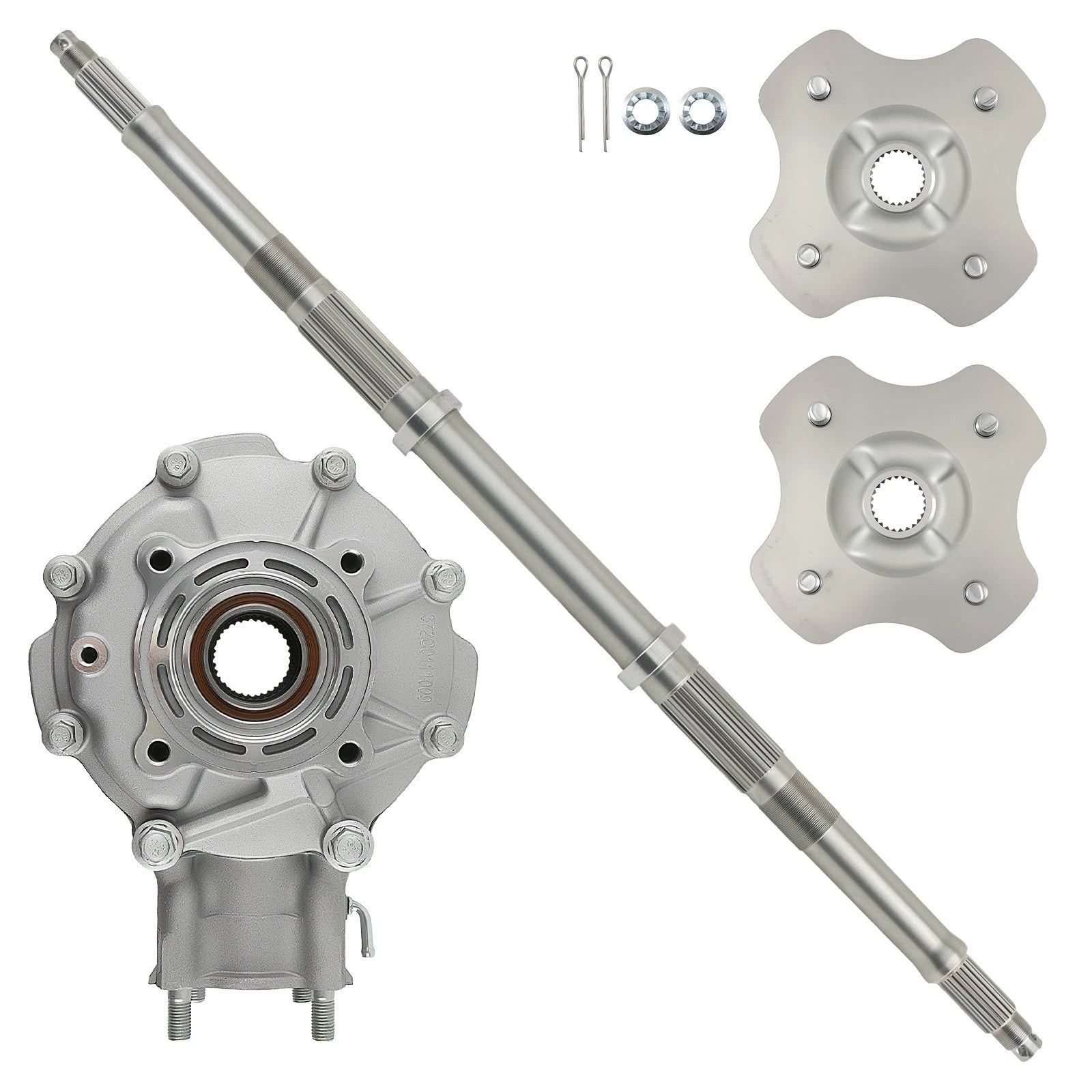 Rear Axle Assembly & Wheel Hubs + Rear Differential for Honda TRX300 (1992–2000)