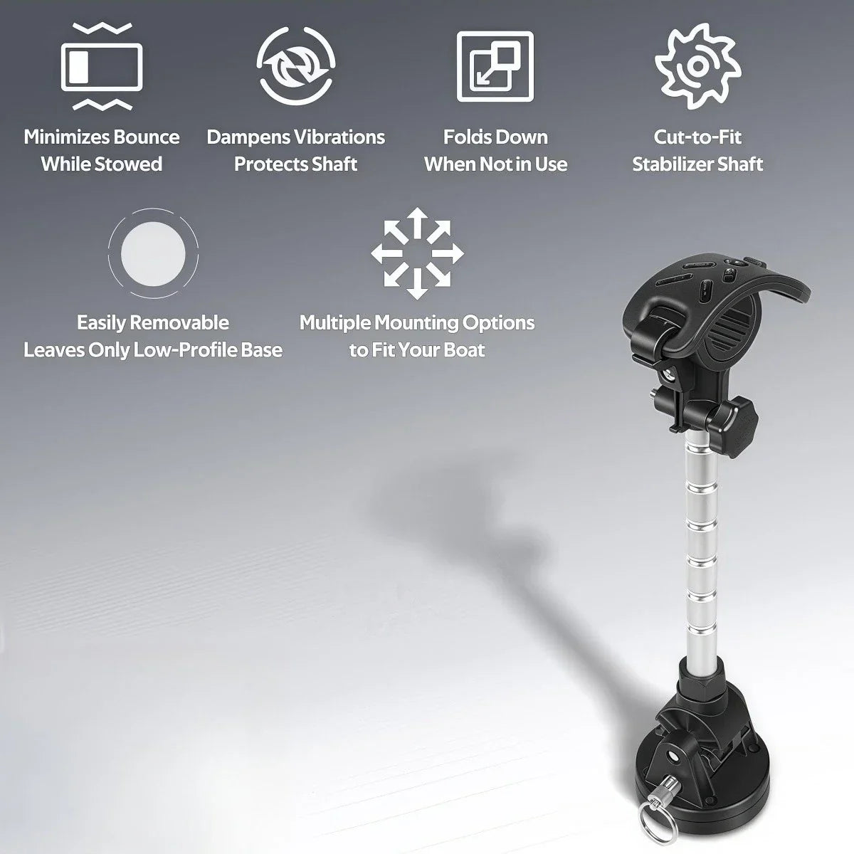 Trolling Motor Stabilizer Mount for Minn Kota Terrova Ulterra