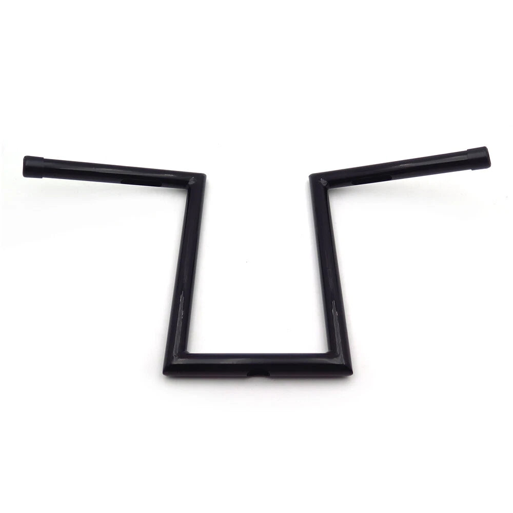 10.5" Rise 1" Ape Hanger Z-Bar Handlebar for Harley (Universal)