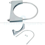 5" U-Bolt Uclamp Muffler Saddle Exhaust Pipe Clamp for Universal