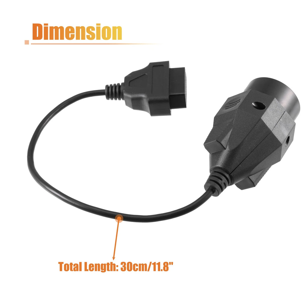 OBD1 20-Pin to OBD2 16-Pin Adapter Cable for BMW (No Year Specified)