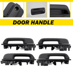 4X Exterior Door Handle for Ford F-150 (2015–2020) Left/Right Front/Rear EXV