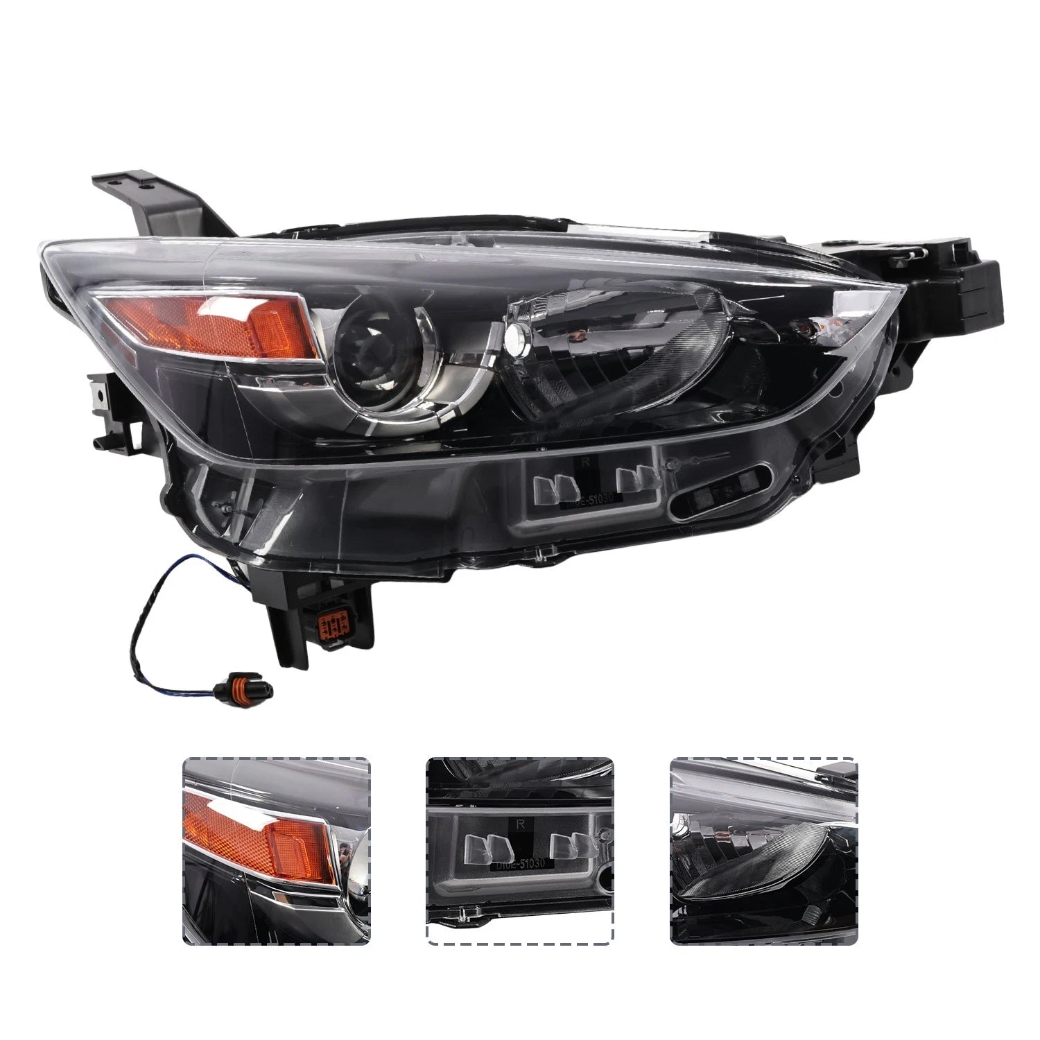 Halogen Headlight for Mazda CX-3 (2016–2022) Right Side