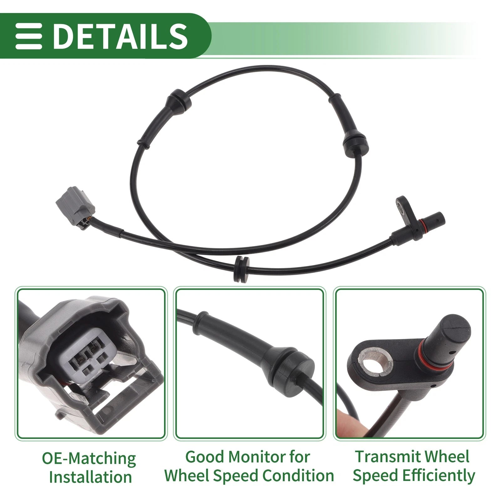 ABS Wheel Speed Sensor No. 479003NA0A for Nissan Leaf (2011–2016)