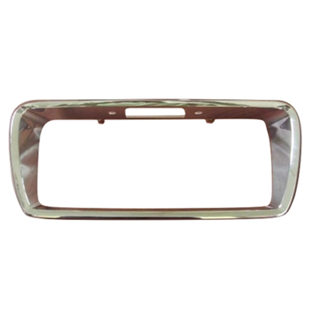 Replacement Chrome Plastic Rear License Frame For 2008-2012 Chevrolet Malibu
