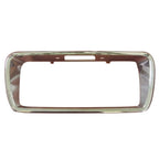 Replacement Chrome Plastic Rear License Frame For 2008-2012 Chevrolet Malibu