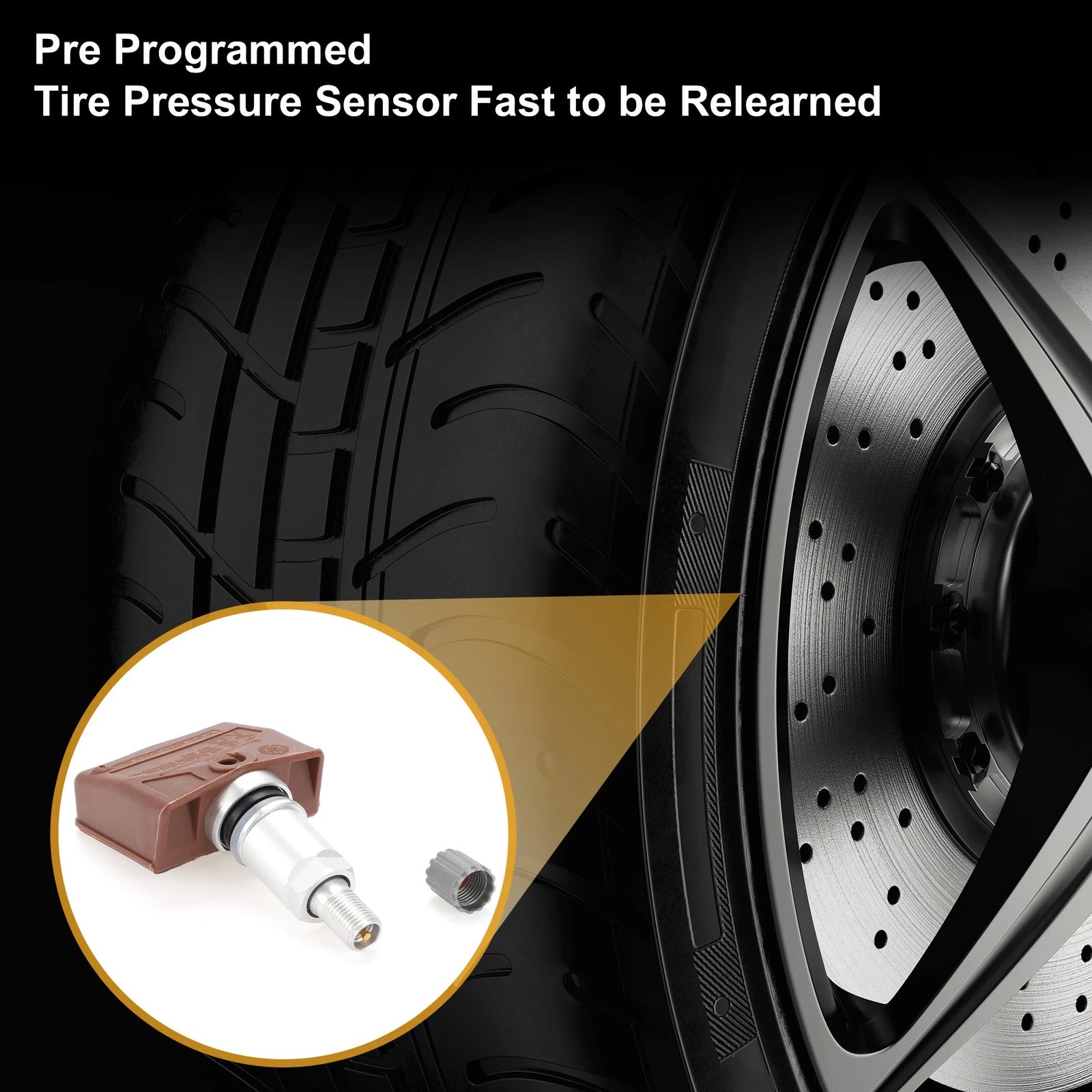 Tire Pressure Sensor for Chevrolet Corvette (2014–2019) 433MHz