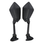 Black Pair Rearview Mirrors for Kawasaki Ninja ZX6R (2009–2012)