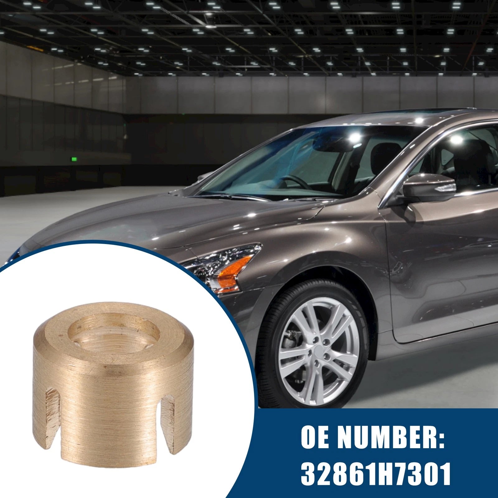 Shifter Bushing for Nissan 240SX (S14) (No.32861H7301) Gold Tone Metal
