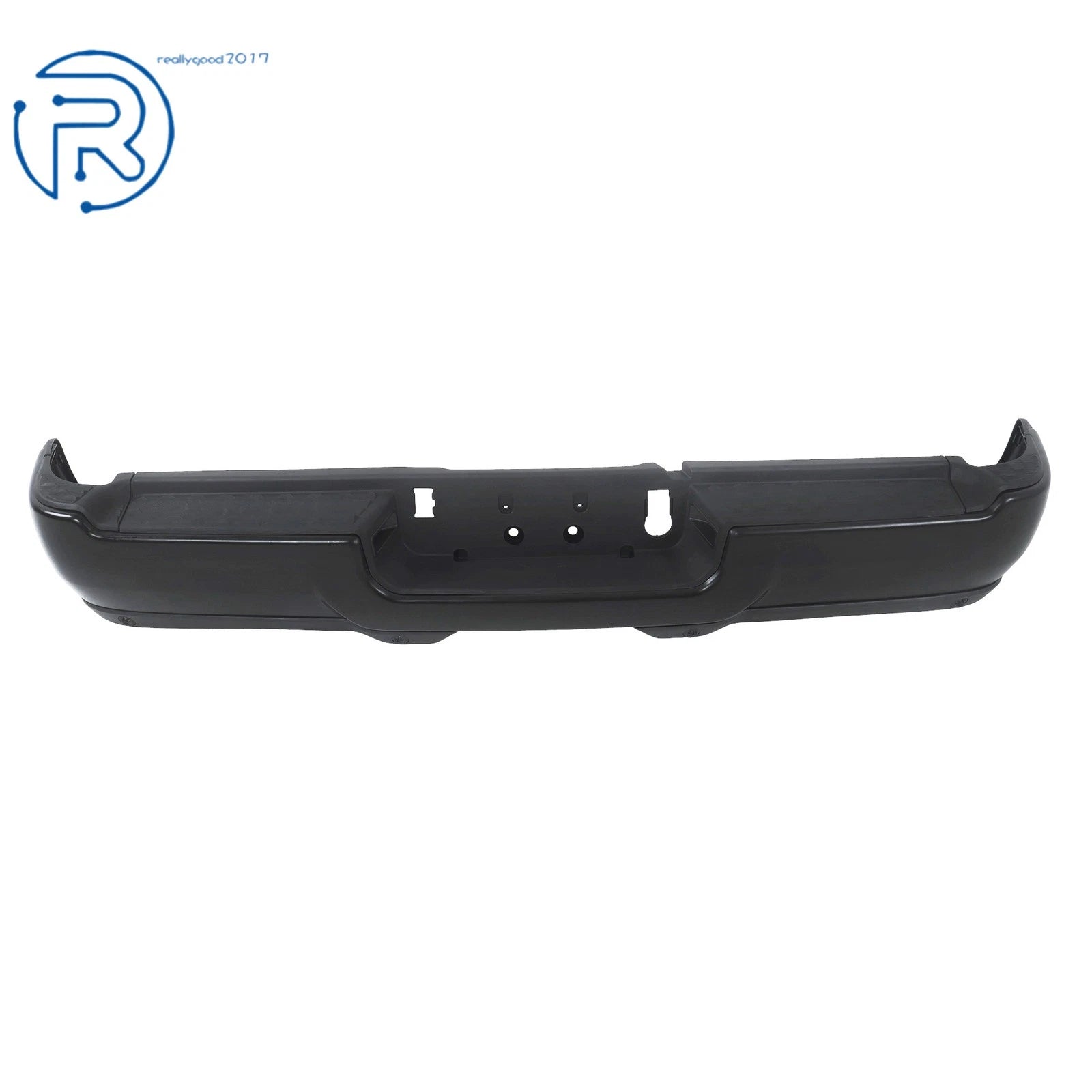Black Step Rear Bumper for RAM 2500 (2019-2024) with Park Assist