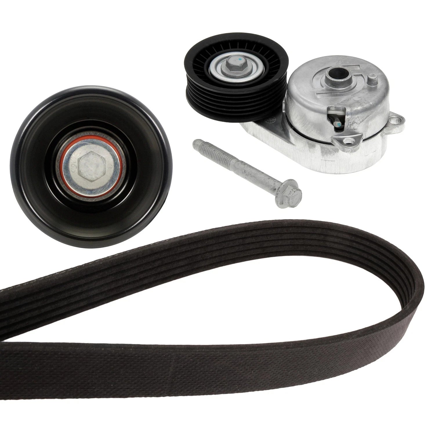 Drive Belt Idler Pulley Tensioner Kit for Silverado Sierra 1500 V6 (2007–2013)