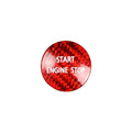 Carbon Fiber Engine Start Stop Button Cover for Land Rover Discovery (2010-2016)