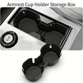 Water Cup Holder for Volvo EX90 (2025–2026) TPE Black