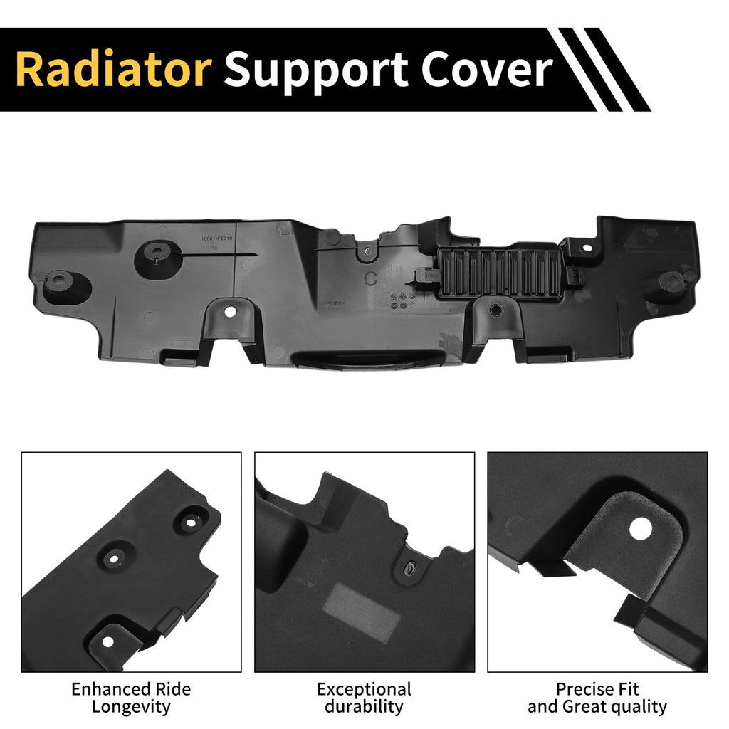 Radiator Support Cover for Toyota RAV4 (2019–2022) No. 16681F0020/16681-F0020