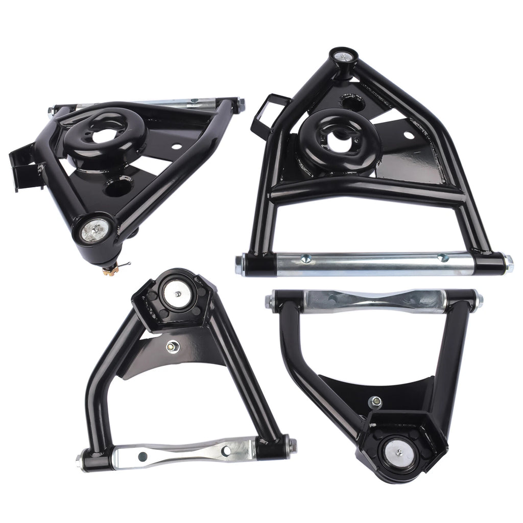 Set of 2 Upper and Lower Tubular Control Arms for Chevrolet GMC C10 (1963–1970)