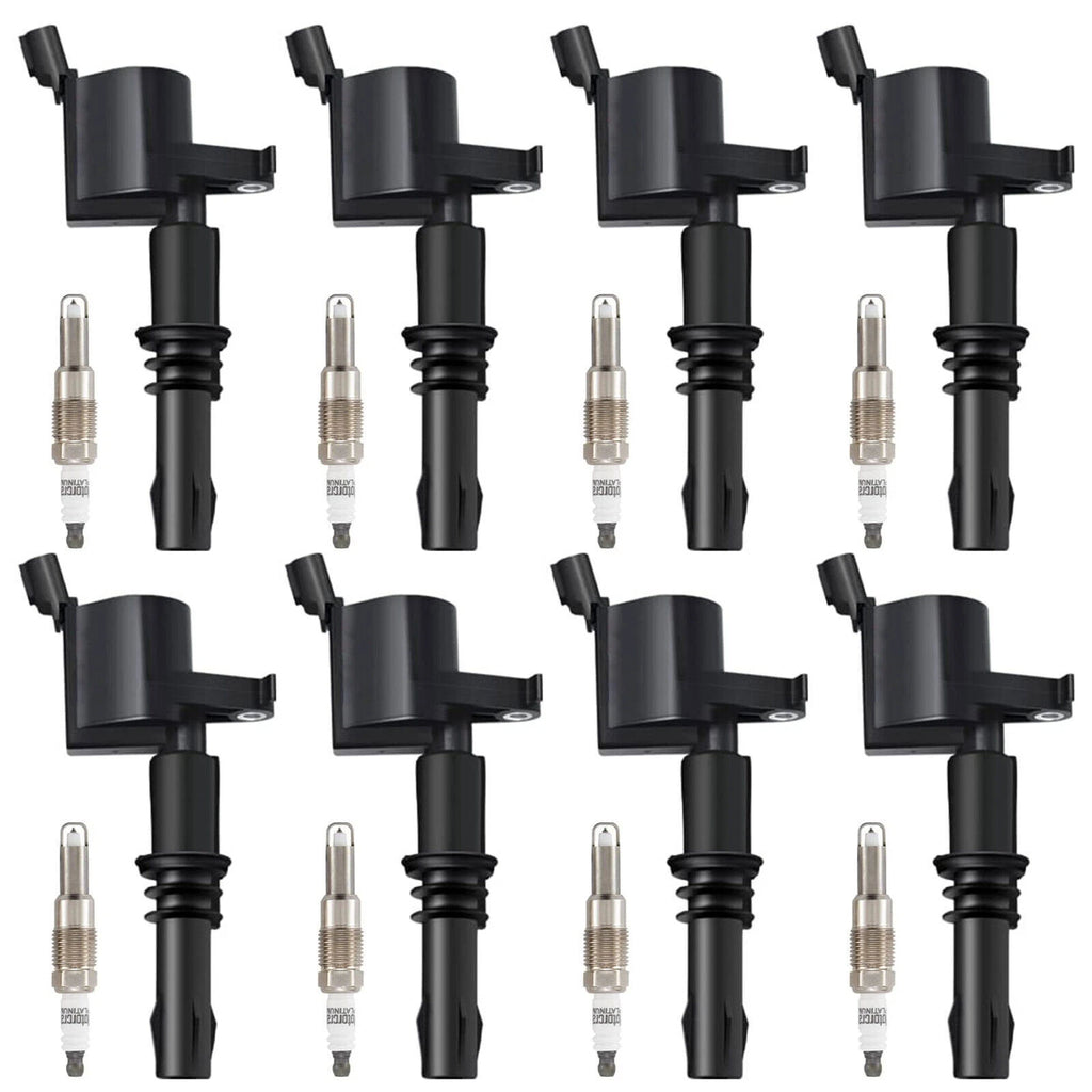 Ignition Coil Spark Plug Set for Ford F-150 5.4L (2004–2008)