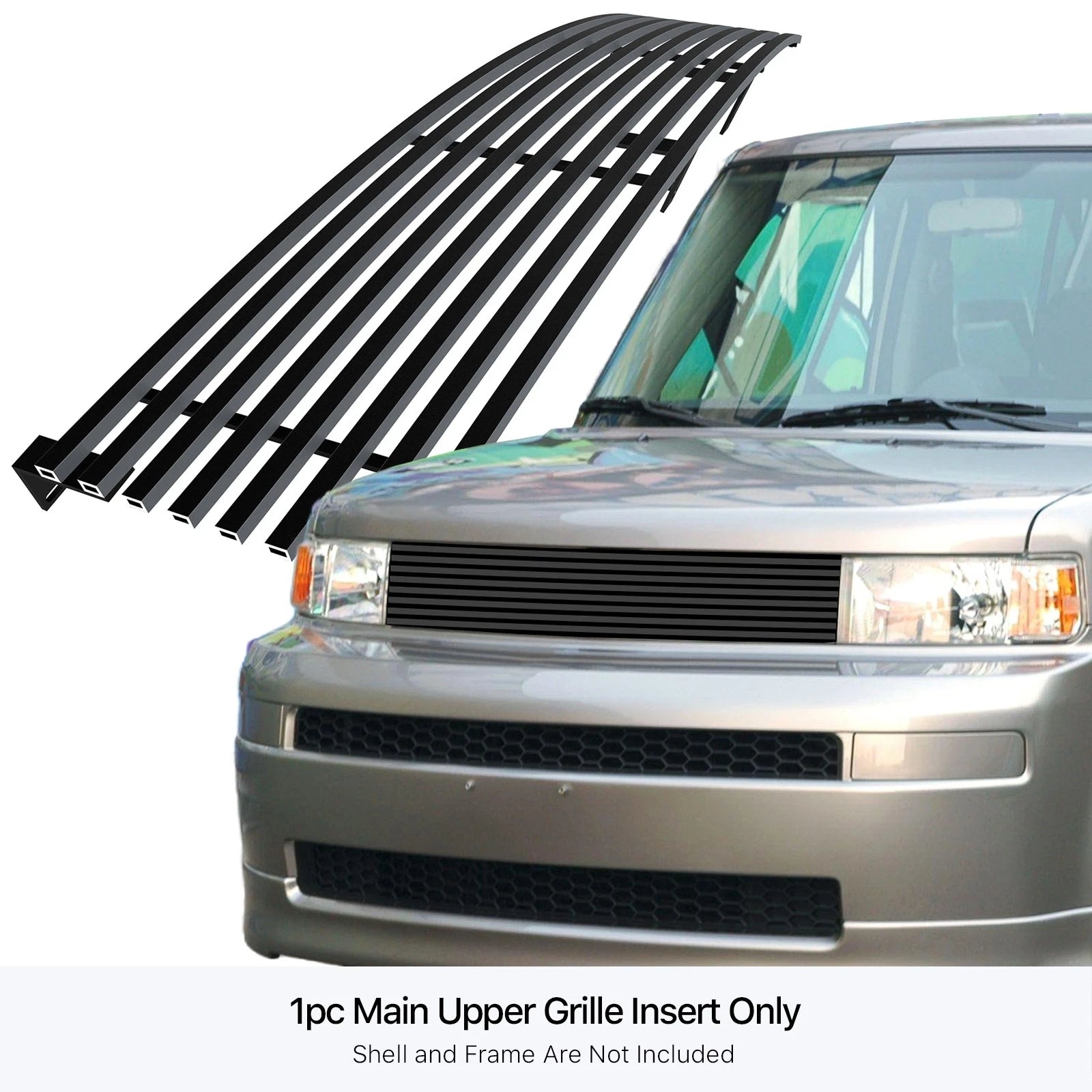 Stainless Steel Black Billet Grille Insert for Scion XB (2003-2007)