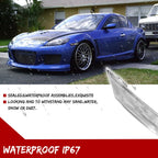 2X Euro Style Clear Lens Front Side Marker Lights for Mazda RX-8 (2004–2008)