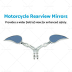 Rearview Mirrors for Harley Davidson Street Glide Dyna