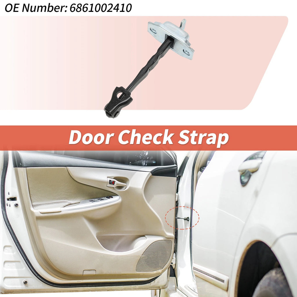 Set of 2 Door Check Straps for Toyota Corolla (2019–2022) No.6861002410