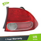 Right Side Halogen Tail Light Lamps for Honda Civic (2006–2008)