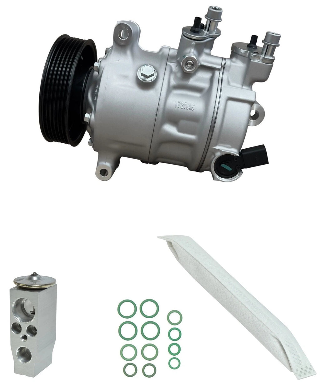 AC Compressor Kit OEM Replacement for Audi TT 1.8L (2017–2018)