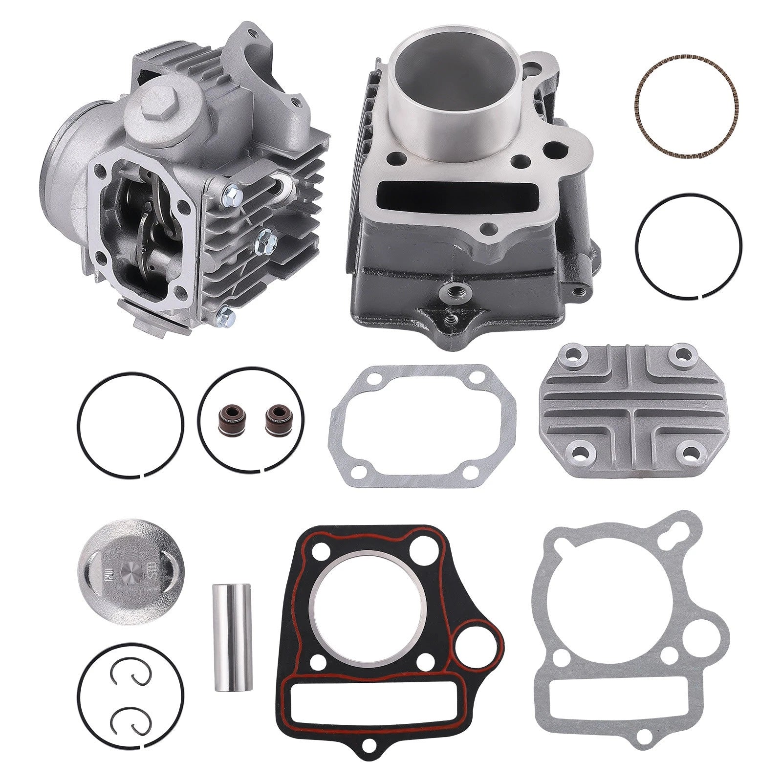 Top End Kit Cylinder Piston Head Gasket Set For Honda CT70 Trail 12101-087-000
