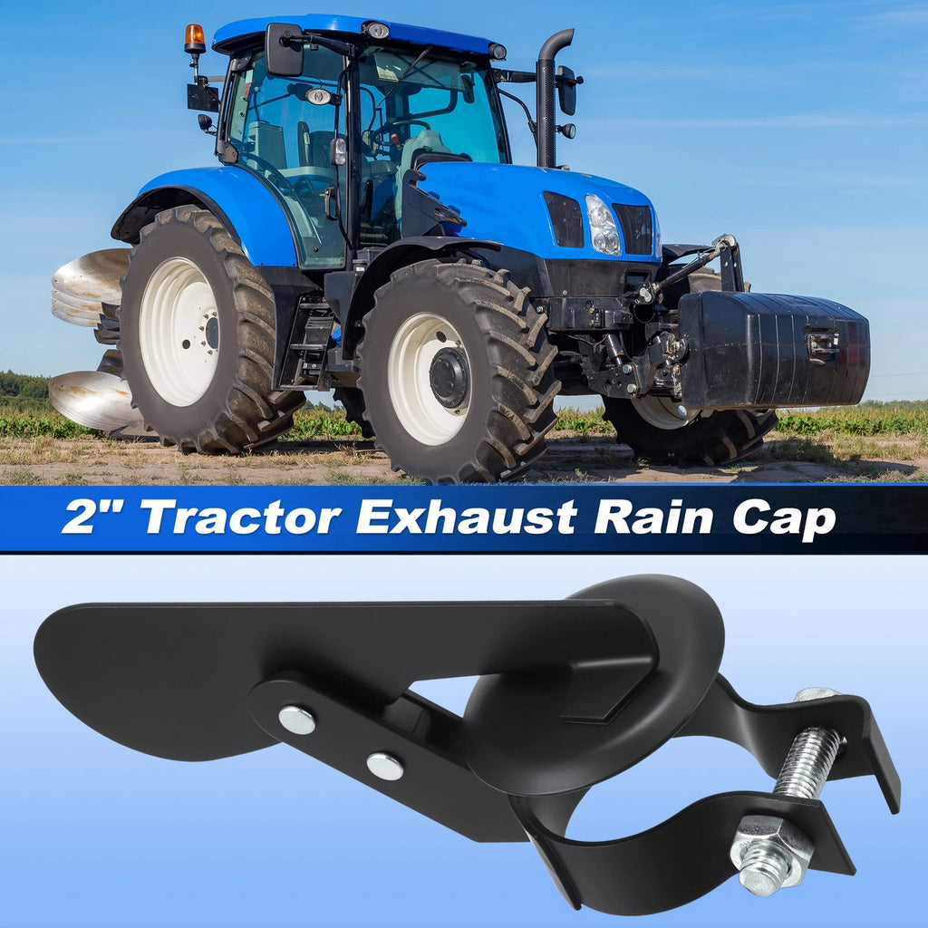 2" Tractor Exhaust Rain Cap for Ford, New Holland, John Deere 