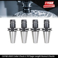 Set of 4 Collet Chucks for CAT40