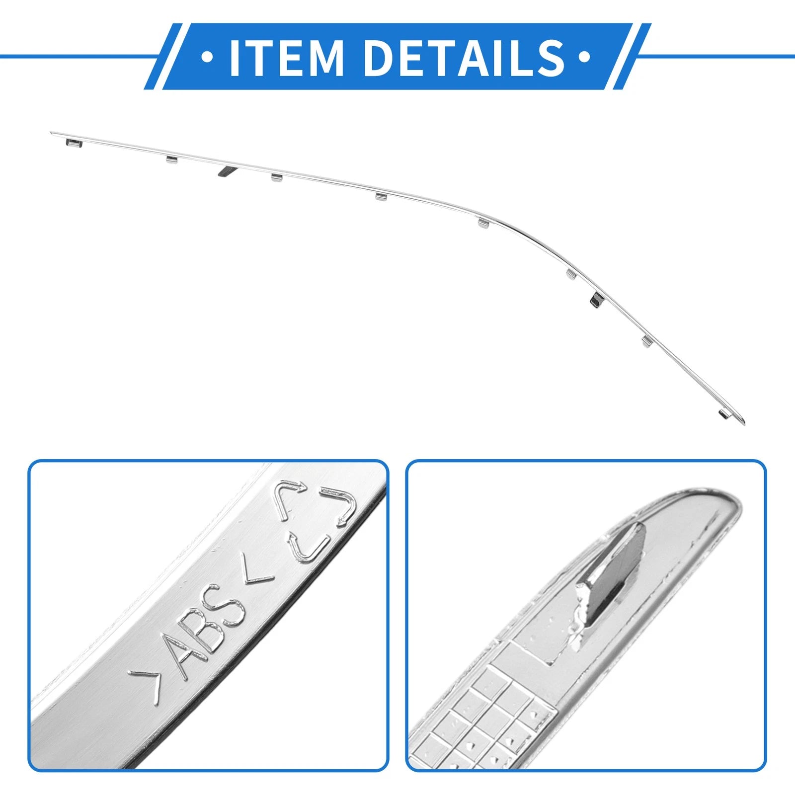 Front Right Bumper Grille Trim for Mercedes-Benz W221/S (2010–2013)