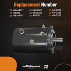 Winch Motor for Ramsey & Tulsa Winches MBJ4407 (12V 1990–1999)