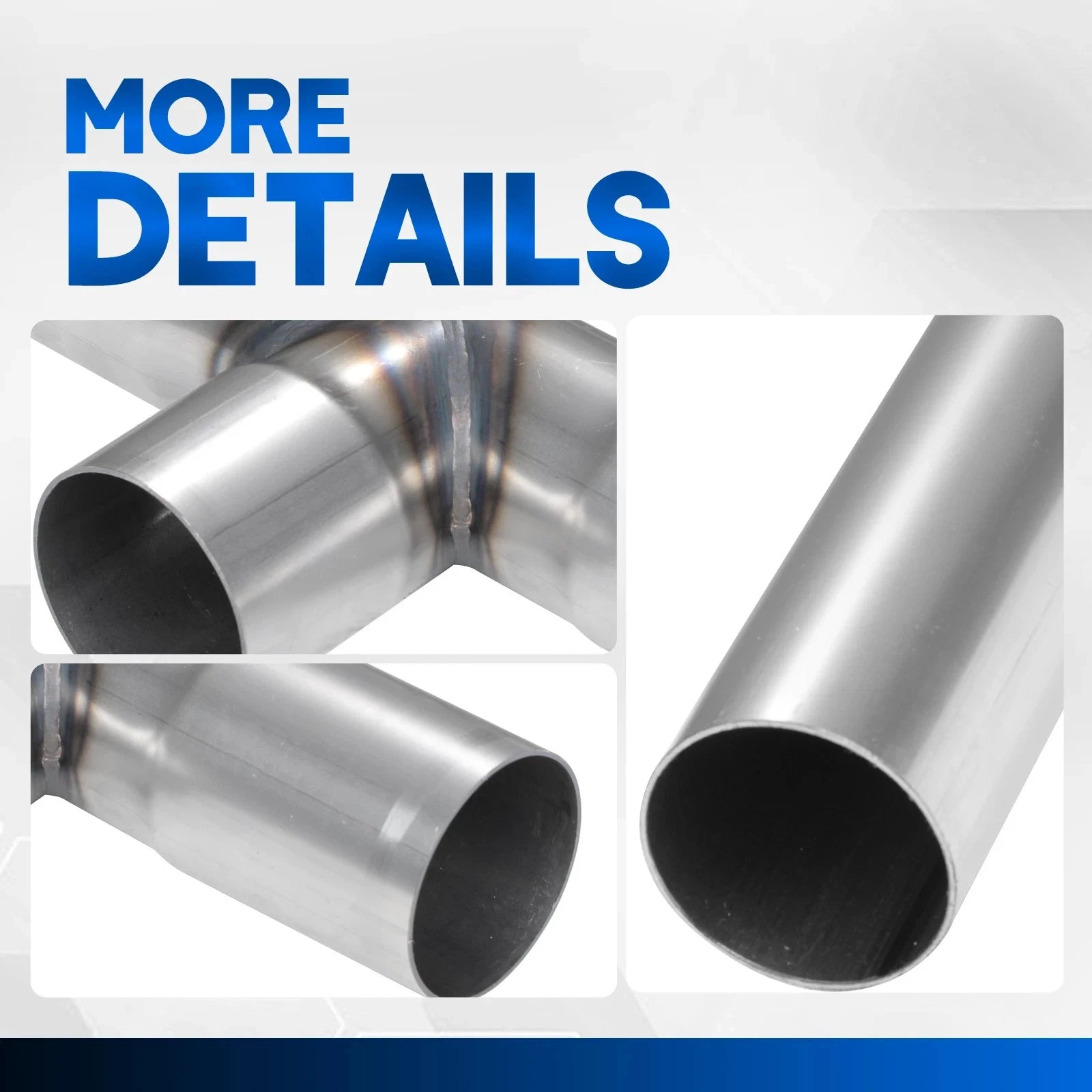 Set of 4 Exhaust H-Pipe Balance Tube Kit for