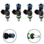 Set of 4 Fuel Injectors 1465A029 for Mitsubishi Lancer 2.0L (2008–2010)