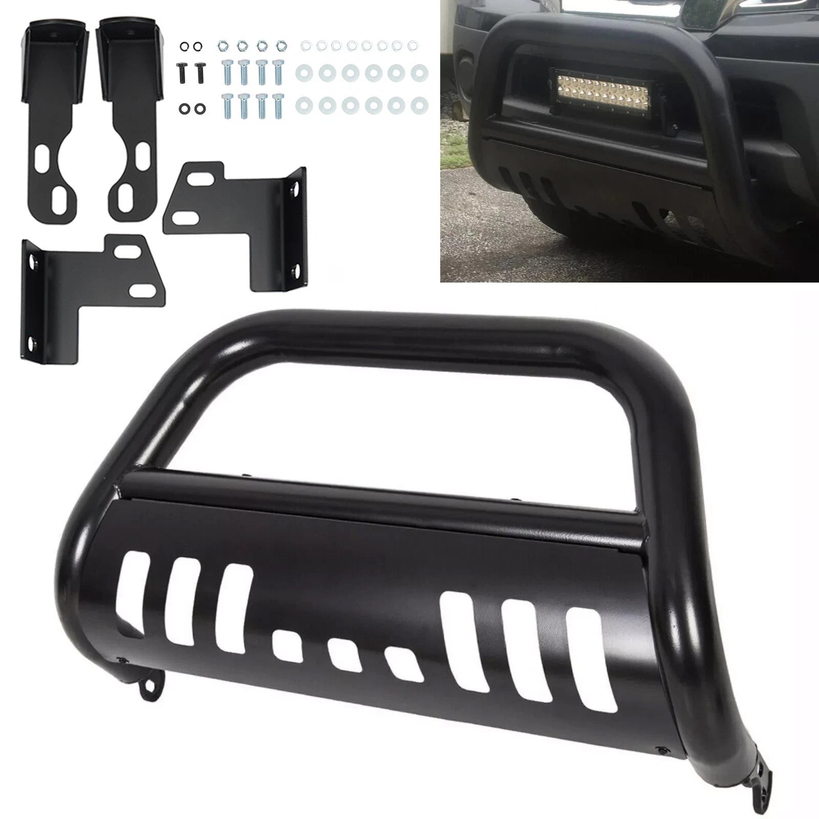 Bull Bar Push Bumper Grille Guard for Nissan Frontier Pathfinder Xterra (2005–2023)
