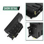 Set of 2 Truck Bed Storage Tool Boxes for Dodge Ram 1500 (2019–2021)