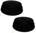Set of 2 Rear Brake Drums for Chevy Buick Pontiac (11" Brakes)