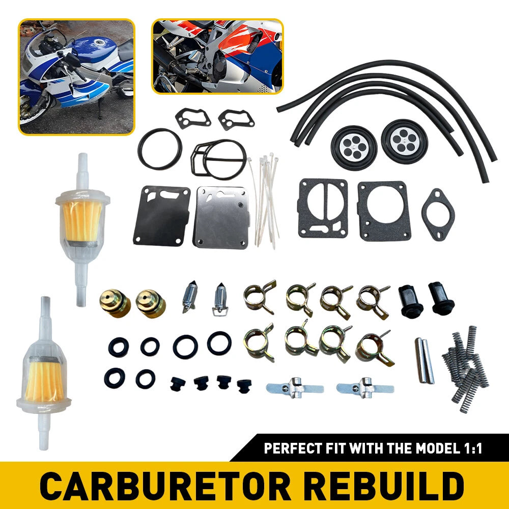 Carburetor Rebuild Kit for Seadoo XP SP SPI SPX GTX GTS GTI (1997–2001)