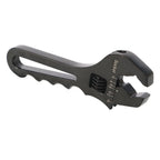 Adjustable Wrench for Hose End Fitting (Aluminum, Black)
