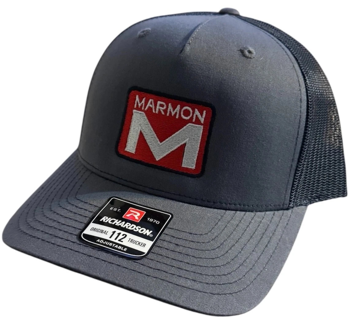 Marmon Trucks Trucker Hat for Marmon Trucks (Adjustable, Charcoal Gray)
