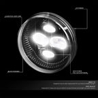 LED Projector Fog Lights for GMC Sierra 1500 2500HD 3500HD (2007–2014)